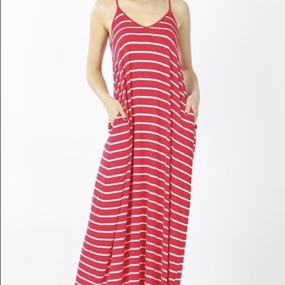 Red Maxi Dress